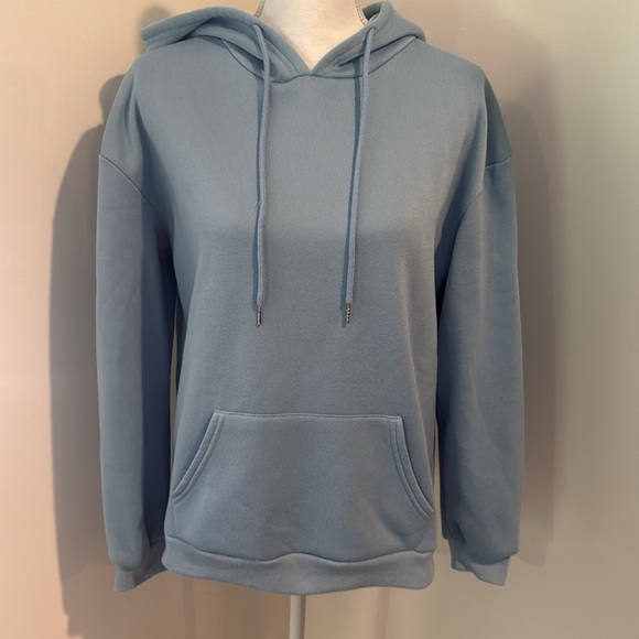 Van Gogh Art Hoodie Light Blue - Picture 4 of 14